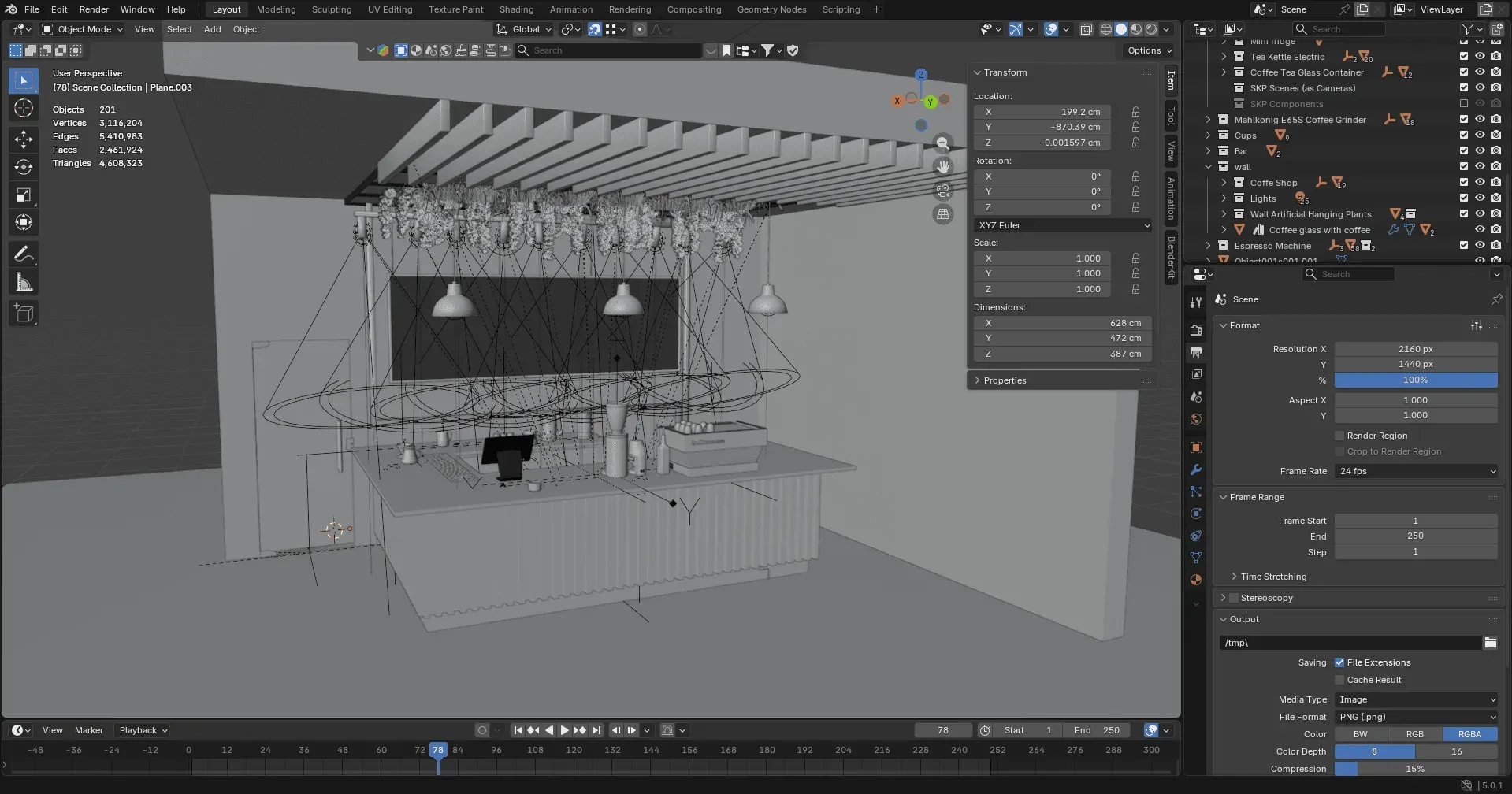 Barın 3D yazılımında modellenmesi